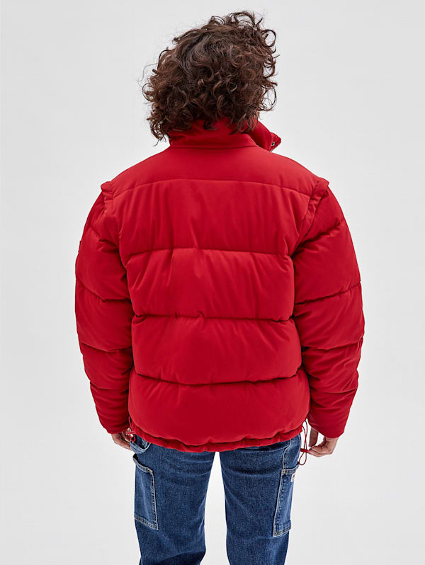 Women's Puffer Jacket - Wild Fable Berry Red L, Red, One Size