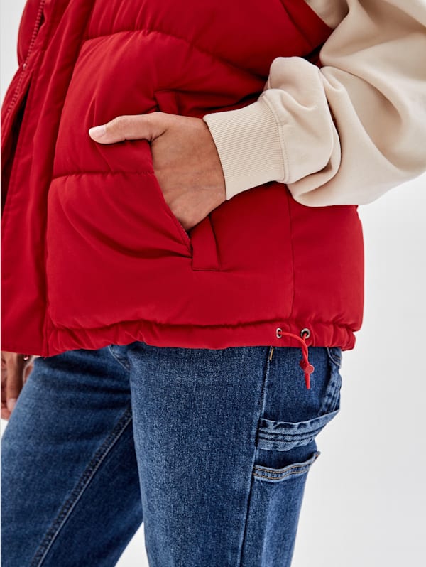 Guess red jacket 2025