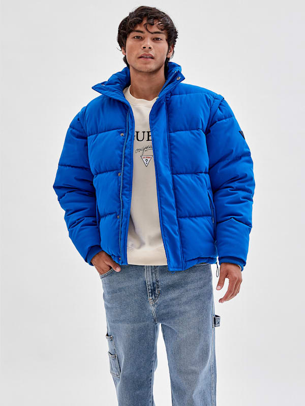 Mens guess winter jacket top