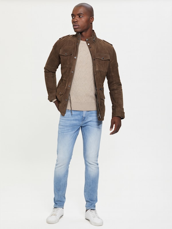 Guess deals suede jacket