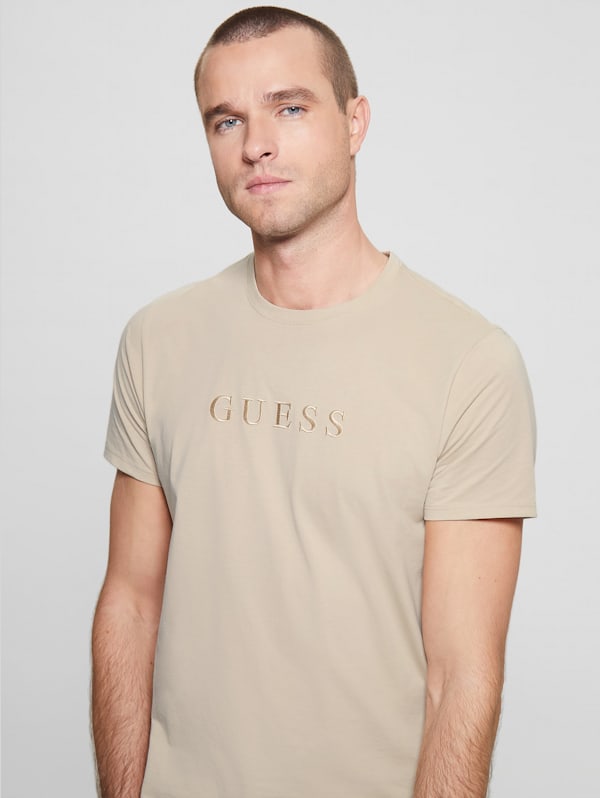 Embroidered Logo Tee GUESS Canada