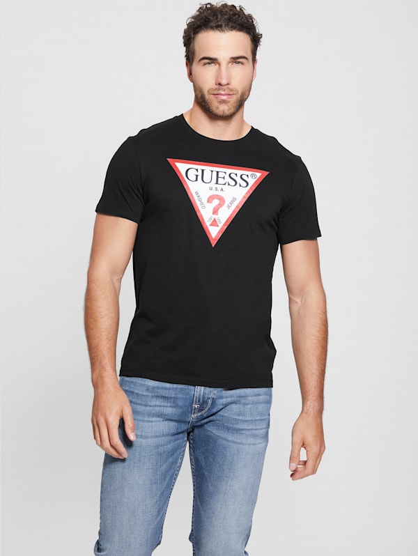 Guess icon tee top