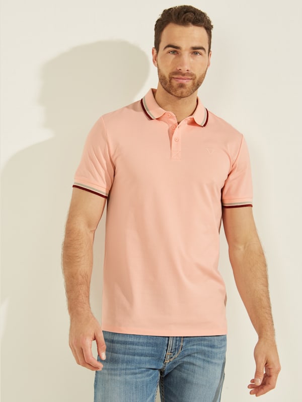 Pink guess shirt shop men