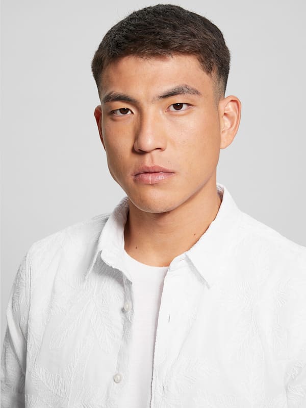 Embroidered Floral Shirt GUESS
