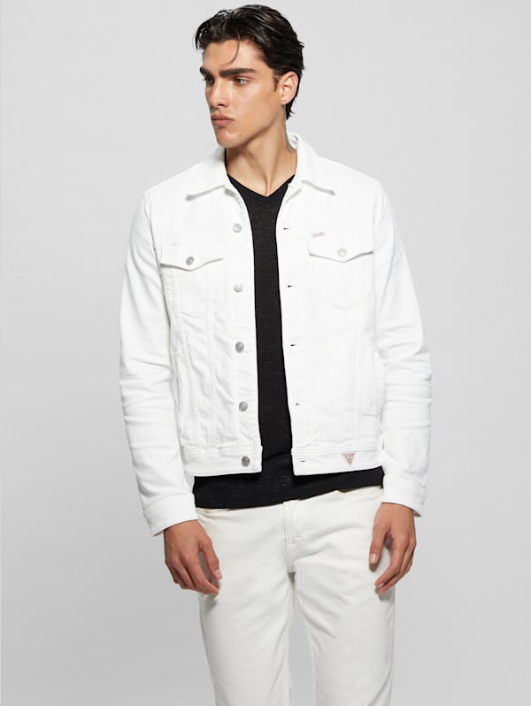 GUESS Eco Dillon Jacket White XS
