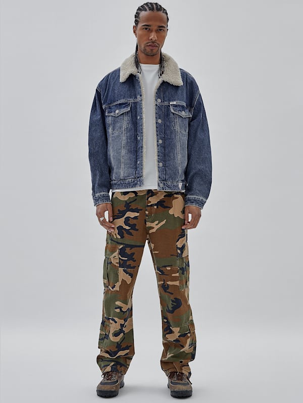 GUESS Originals Denim Trucker Jacket GUESS