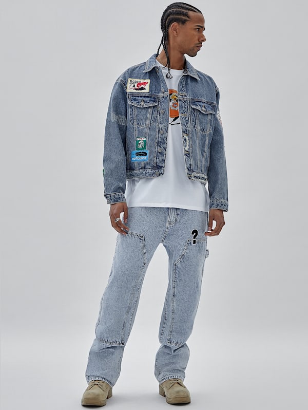 Guess oversized hotsell denim jacket