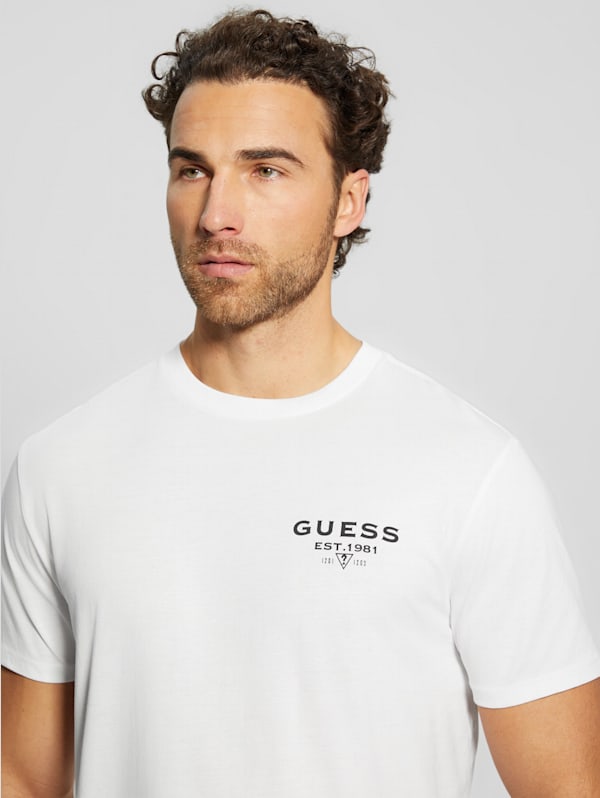 GUESS Eco Classic Tee White XS