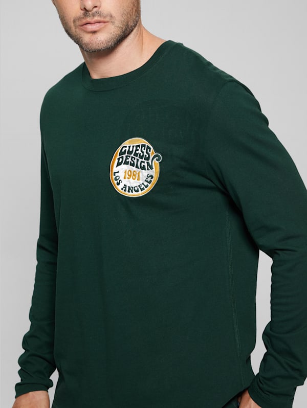 Guess logo long sleeve top