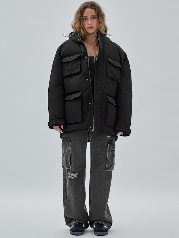 Guess women's parkas clearance