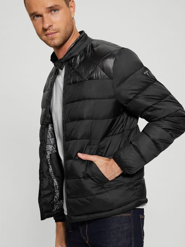 Guess lightweight puffer jacket outlet