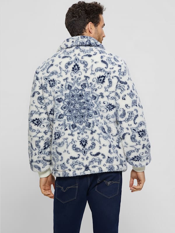 Guess sherpa clearance jacket