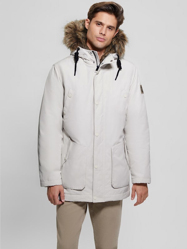 Parka faux cheap fur