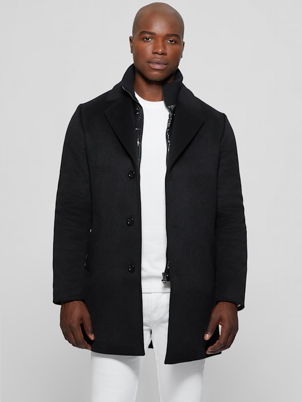 Wool Blend Coat GUESS