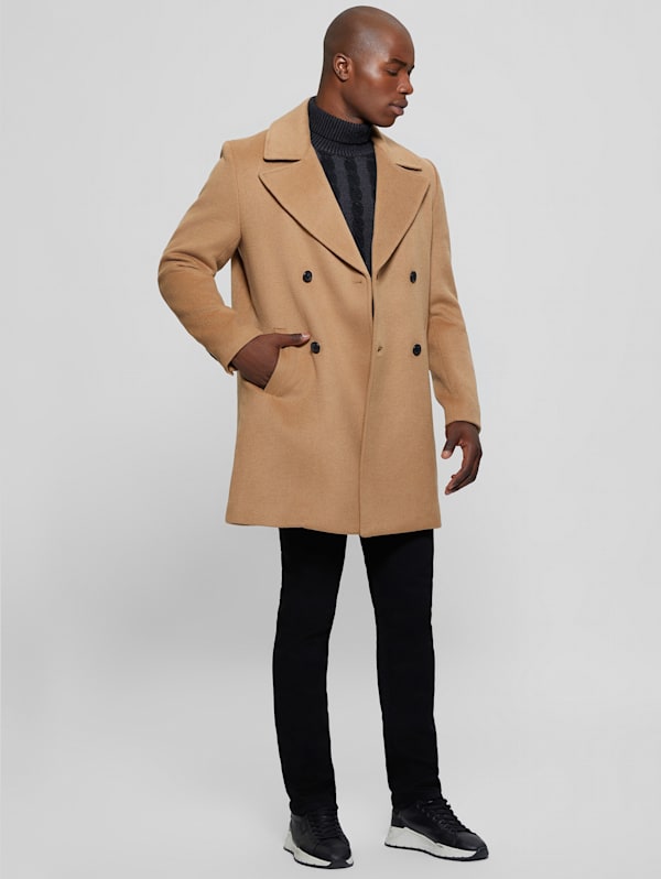 Mens guess new arrivals pea coat