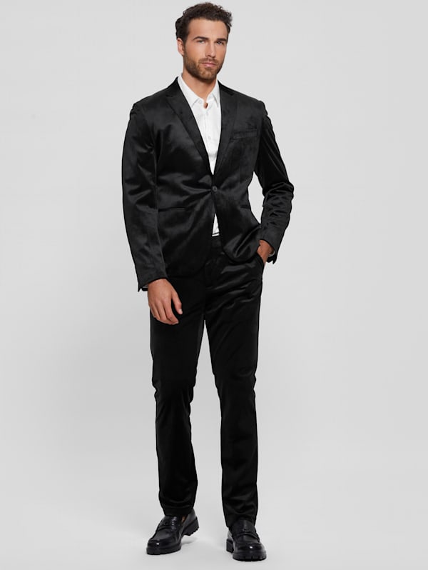 Guess Men's Fulham Velvet Blazer