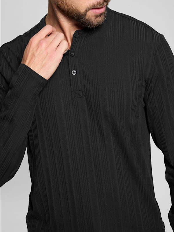Guess henley shirt 2025