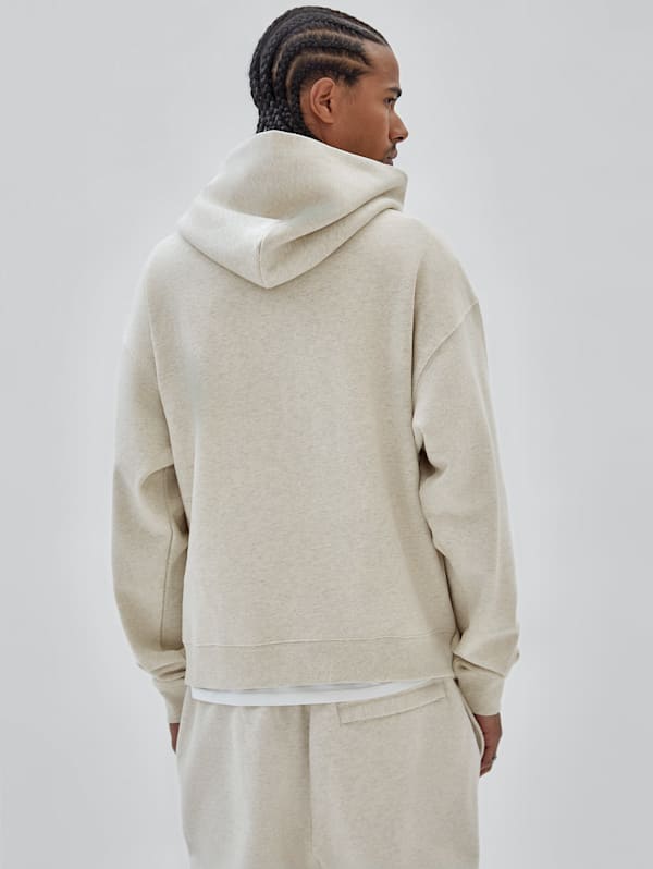 GUESS Originals Eco Heather Logo Hoodie | GUESS