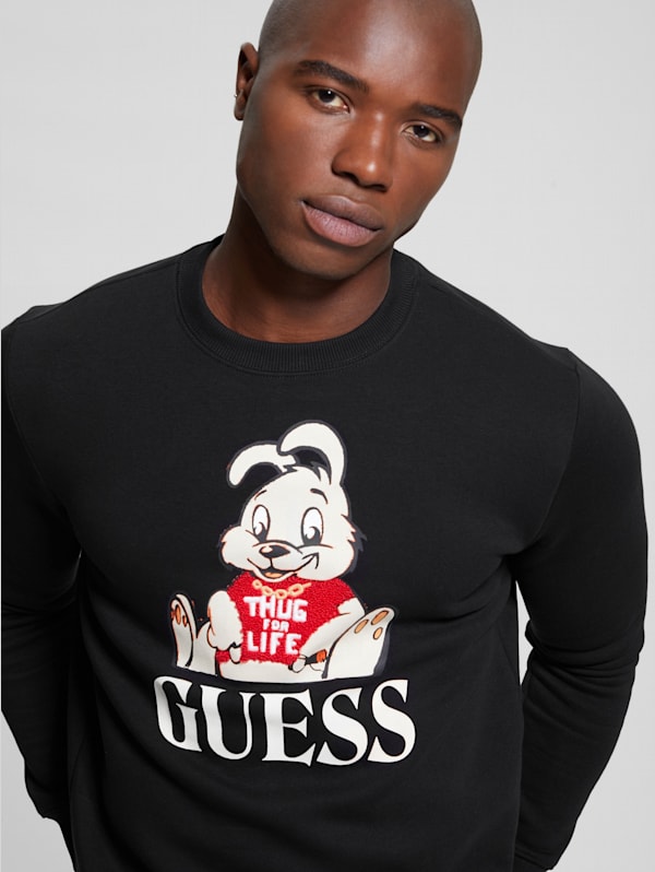 Graphic Crewneck Sweatshirt GUESS Canada