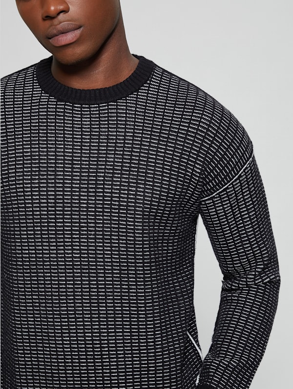 Grey guess jumper shop