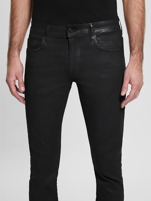 Guess discount coated jeans