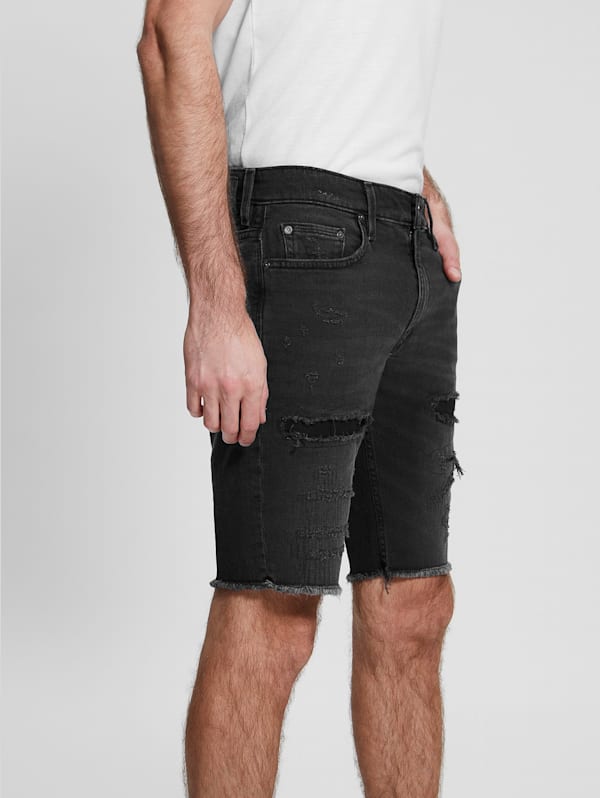 Guess ripped best sale shorts