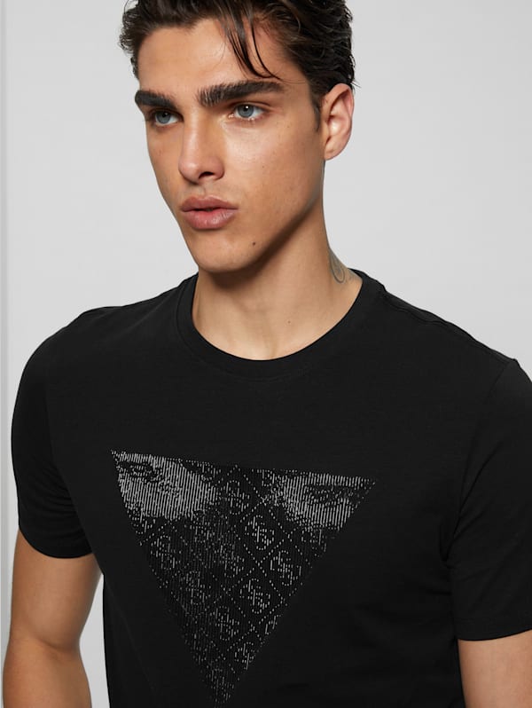 Guess t shirt triangle discount