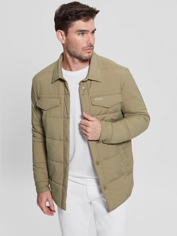Eco Quilted Shacket GUESS
