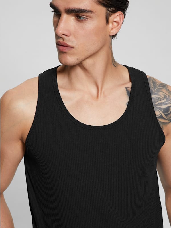 Eco Cyrus Ribbed Tank GUESS