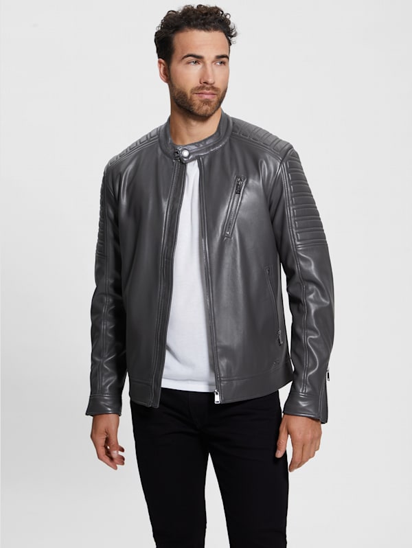 Biker jacket guess online