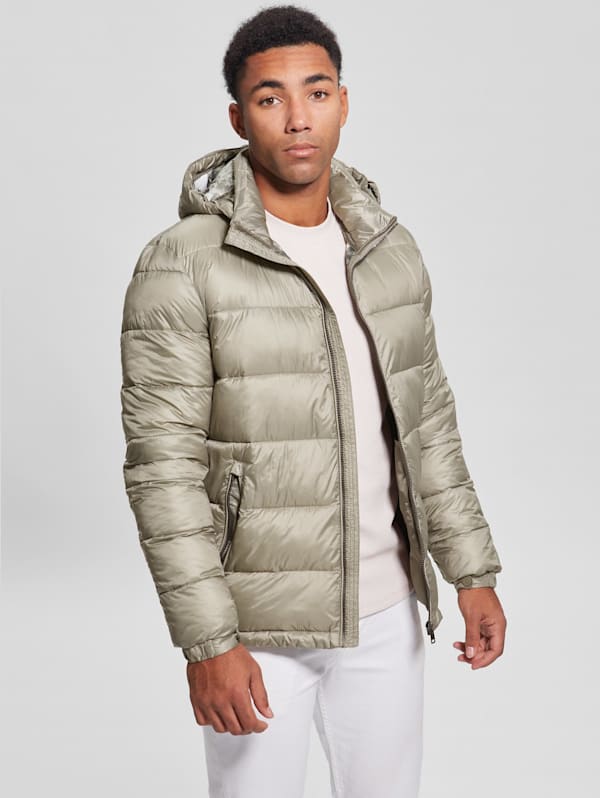 Grey Puffer Jacket