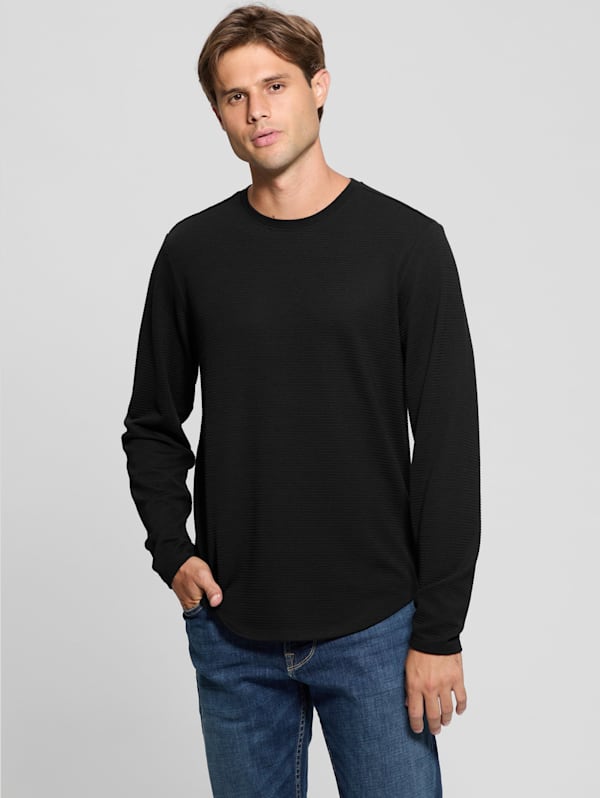 Guess long sleeve mens on sale