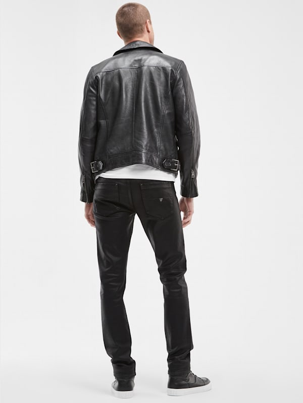 Guess coated look jacket on sale