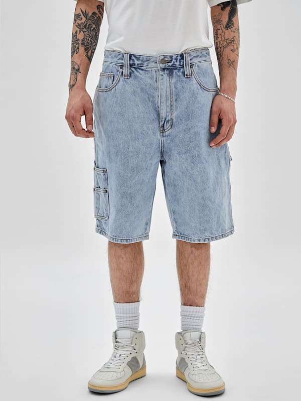 Denim Carpenter Shorts - Men - Ready-to-Wear