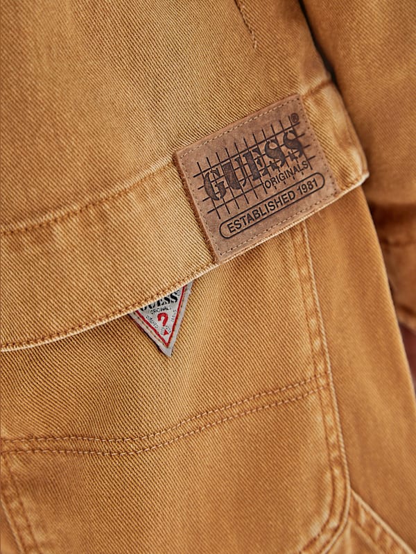 GUESS Originals Aged Denim Work Jacket | GUESS