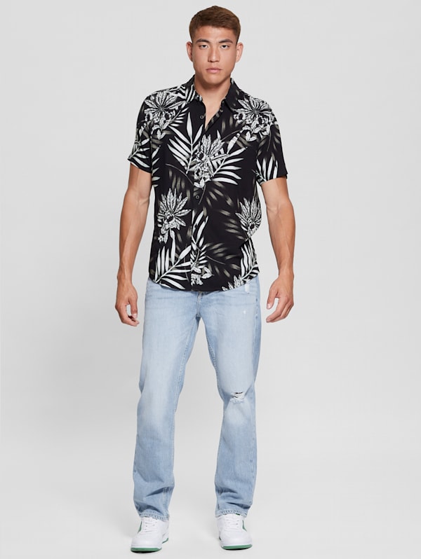 Eco Rayon Palm Shirt