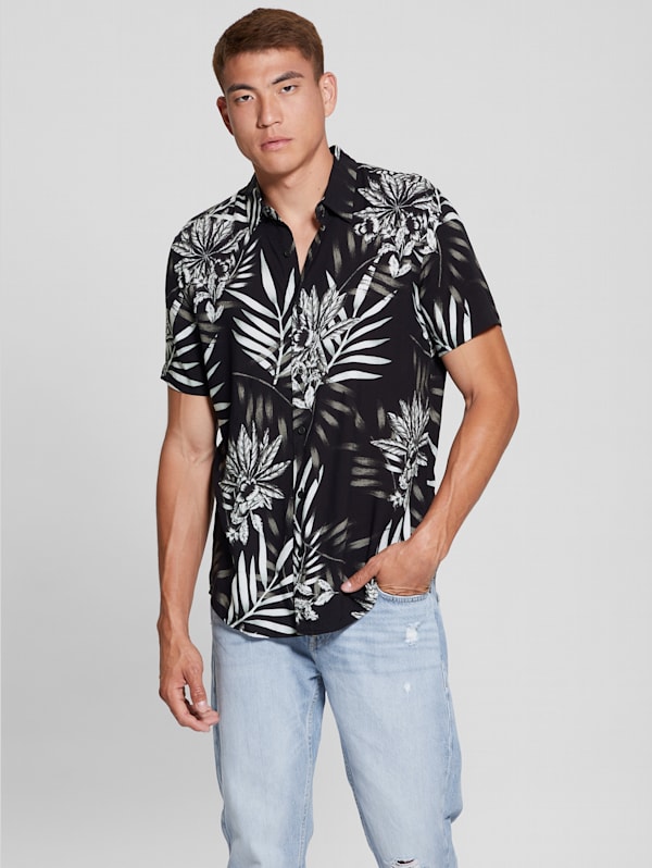 Eco Rayon Floral Shirt