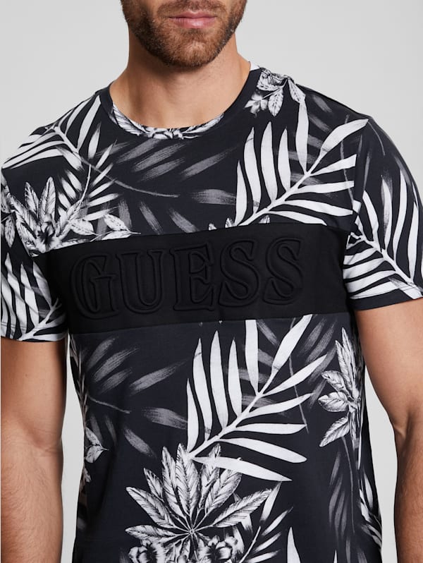 Black and white guess t shirt 2025