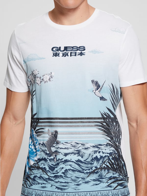 Guess t shirt japan top