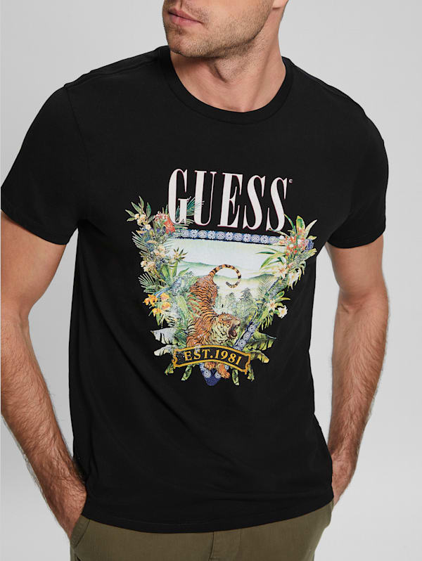 Tiger Paradise Tee GUESS