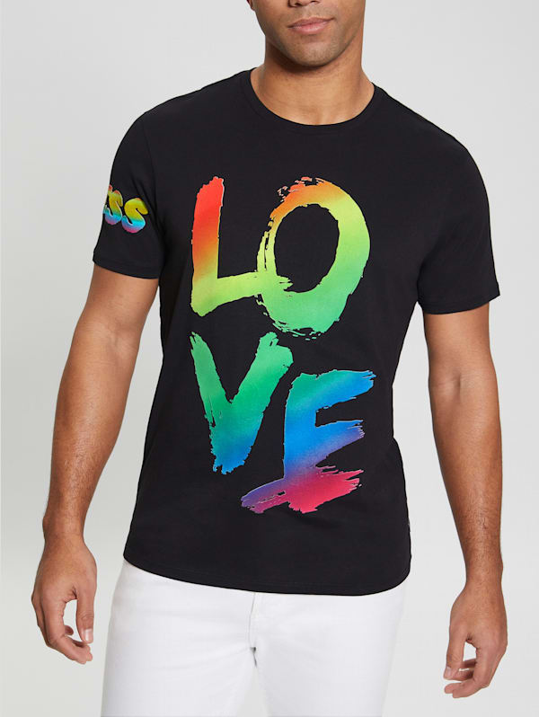 Guess pride deals t shirt