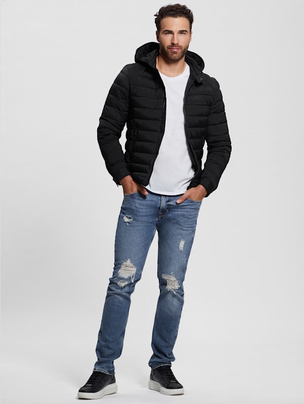 Guess smart best sale stretch puffer jacket