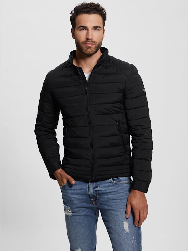 Guess smart stretch puffer clearance jacket