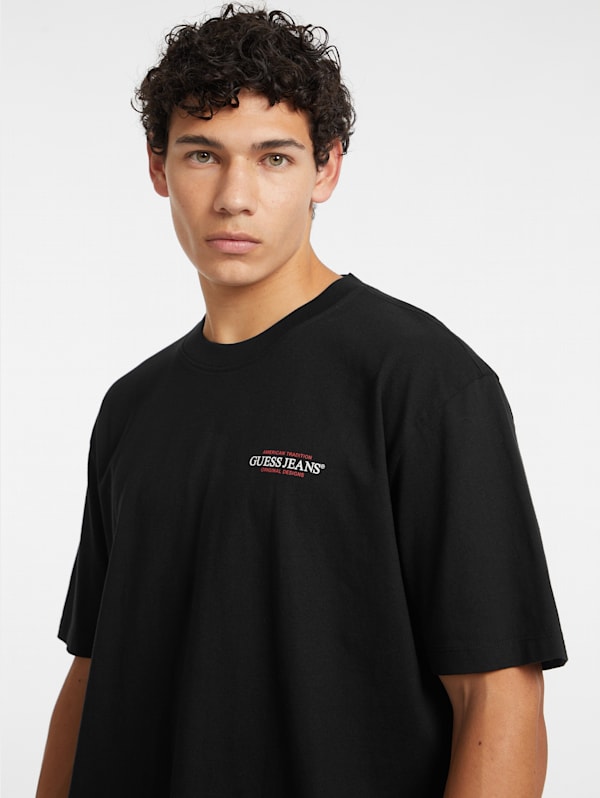 Guess oversized tee store