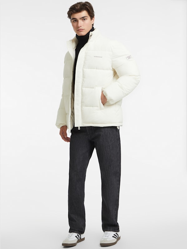 Guess andrew puffer jacket outlet