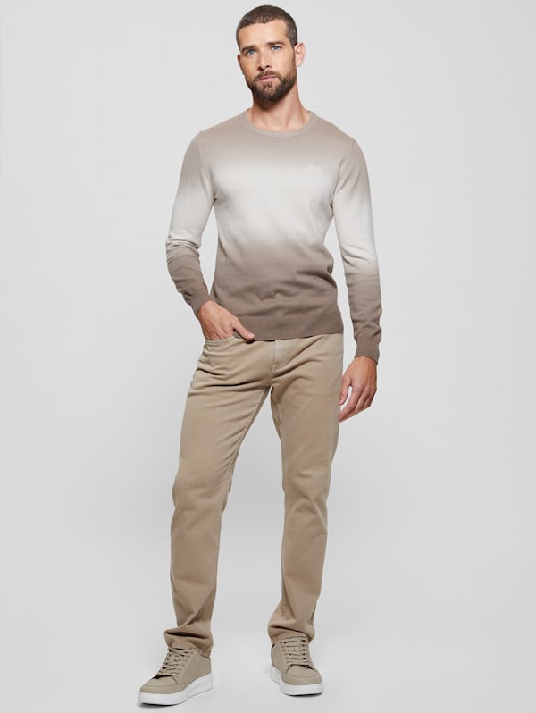 Guess Sweater Edwin male blue color gradient size S