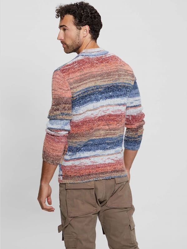 Guess striped jumper clearance