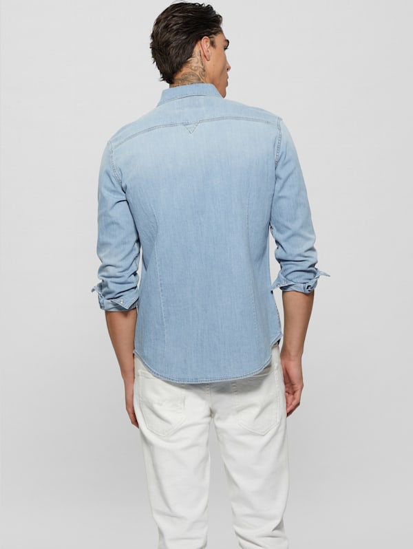 Guess denim shirt 2025