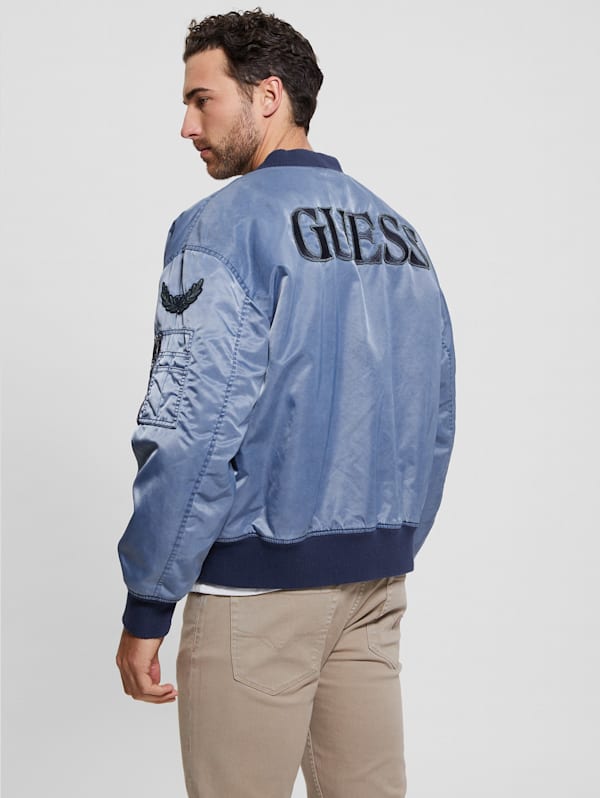 Guess flight jacket store