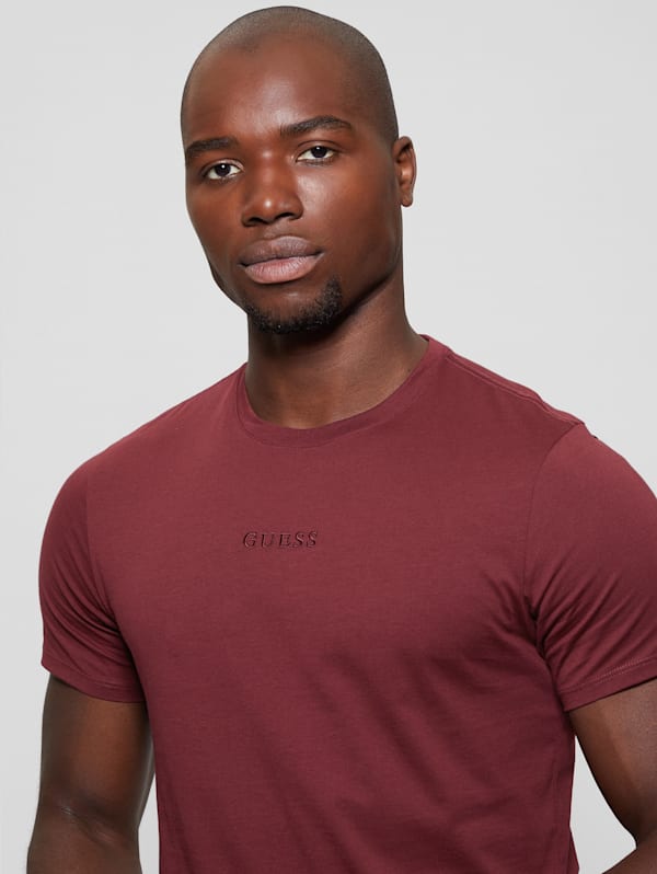 Red guess tee sales